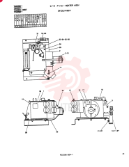 Схема (SK200) - MARK III EXCAVATOR BTW YNU0001 - YNU0200 (1/96-12/99) 24100U1496F1