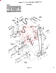 Схема (SK200) - MARK III EXCAVATOR BTW YNU0001 - YNU0200 (1/96-12/99) 24100J15097F1