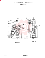 Схема (SK200) - MARK III EXCAVATOR BTW YNU0001 - YNU0200 (1/96-12/99) 2436U2623F1