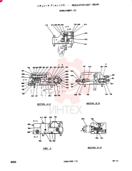 REGULATOR ASSY (REAR), Remarks: CONSISTS OF THE FOLLOWING PARTS 2436U1468F1, F2