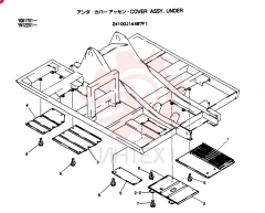Схема (SK200LC) - MARK III EXCAVATOR (1/91-12/91) 24100J14487F1