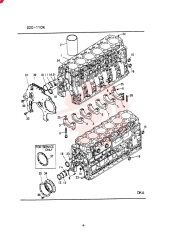 CRANKCASE, 6D311CT-YJ01(-90MY-): 1, Remarks: CF GN450-800K