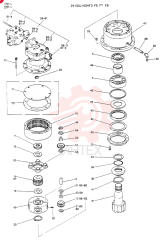 Схема (SK200LC) - MARK III EXCAVATOR ASN YN12201 (1/91-12/91) 24100J11091F3