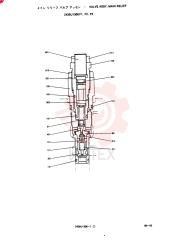 VALVE ASSY, MAIN RELIEF, Remarks: CONSISTS OF THE FOLLOWING PARTS 2436U1306F1~F3