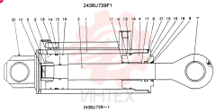 CYLINDER ASSY 2438U739F1