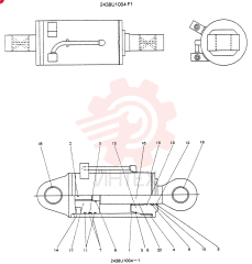 CYLINDER ASSY 2438U1004F1