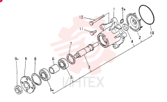 WATER PUMP VAME088301