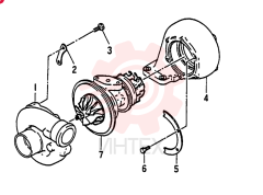 TURBOCHARGER VAME088488 (1)