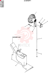 FAN ASSY, AUTOMOBILE (FOR EXTREME HEAT) 24100P3237F1