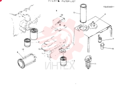 Схема (SK200LC) - MARK III EXCAVATOR BTW YQU0401 - YQU0700 (1/91-12/91) 2446R332D8