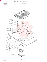 PLATE ASSY, FLOOR 24100J13289F1