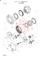 HYDRAULIC MOTOR 24100J11090F3