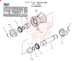 TRACK ROLLER 24100N6419F2