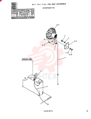 FAN ASSY, AUTOMOBILE, APPLICABLE: YQU00701-00891 YNU00000-00000