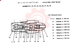 Схема (SK200LC) - MARK III EXCAVATOR BTW YQU0701 - YQU2000 (1/91-12/91) 24036R77F1