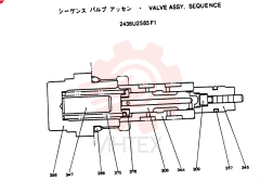 VALVE PRESSURE RELIE 2436U2585F1