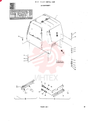 Схема (SK220) - MARK III EXCAVATOR ASN LQU0001 (1/91-12/95) 24100N7462F1
