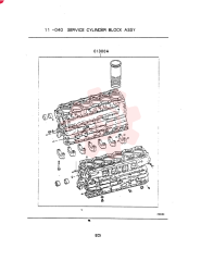 BLOCK ASSY, CYLINDER  9003.1-, Serial Range: -9101.1