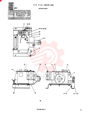 Схема (SK220) - MARK III EXCAVATOR ASN LQU0001 (1/91-12/95) 24100U1496F1