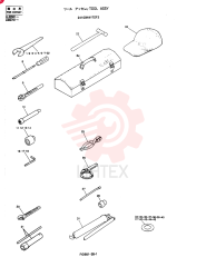 Схема (SK220LC) - MARK III EXCAVATOR ASN LL02001 (1/91-12/97) 24100N4172F3