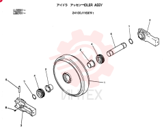 IDLER WHEEL 24100J11697F1