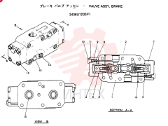 BRAKE VALVE 2436U1233F1