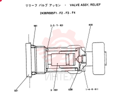 VALVE PRESSURE RELIE 2436R685F1
