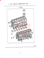 BLOCK ASSY, CYLINDER, MODEL TYPE: ALL, Serial Range: 9003.1-9101.1