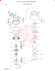 Схема (SK220LC) - MARK III EXCAVATOR BTW LLU0301 - LLU0600 (1/91-12/91) 24100J11720F3
