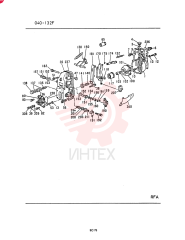 Схема (SK220LC) - MARK III EXCAVATOR BTW LLU0301 - LLU0600 (1/91-12/91) VAME727002