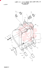 BUCKET ASSY, 0.35M