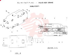 BRAKE VALVE 2436U1233F1