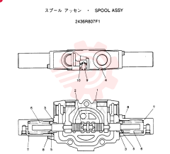SPOOL 2436R807F1