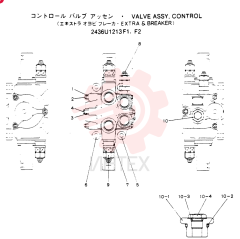 CONTROL VALVE 2436U1213F1