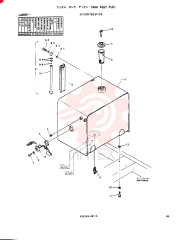 TANK ASSY, FUEL, Serial Range: LLU00601--LLU00692