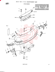 COUNTER-WEIGHT ASSY 24100J15565F2