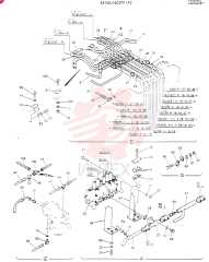 HYDR LINES, UPP 24100J16037F1 (2)