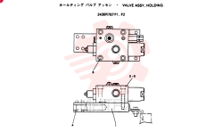 VALVE ASSY, HOLDING 2436R767F1