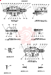 Схема (SK300) - MARK III EXCAVATOR ASN LCU0001 (1/93-12/99) 2436U2669F1 (2)