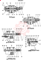 Схема (SK300) - MARK III EXCAVATOR ASN LCU0001 (1/93-12/99) 2436U2669F1 (3)
