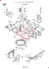 FRAME ASSY, UPP 24100J15441F1