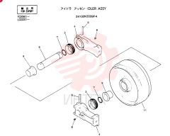IDLER WHEEL 24100N3099F4