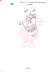 BUCKET ASSY, 1.6M