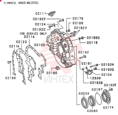 Схема (SK300-2) - MARK III EXCAVATOR ASN LC03201 (1/93-12/03) VAME157016 (2)
