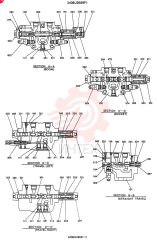 Схема (SK300-2) - MARK III EXCAVATOR ASN LC03201 (1/93-12/03) 2436U2669F1 (3)