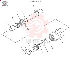 TRACK ROLLER 24100N3841F2