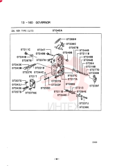 GOVERNOR ASSY, INJECTION PUMP, REMARKS: 1, MODEL TYPE: 9107.1-, REP: 6D221, (REP P/NO): CTYJ1Y000 CTYJ1Y111 CTYJ1Y512, Remarks: RSV
