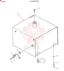 TANK ASSY, FUEL 24100N8605F1