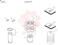 ELEMENT KIT 24046R77F3