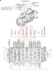 Схема (SK300LC) - MARK III EXCAVATOR ASN YC01031 (1/93-12/93) 2436U2669F1 (1)